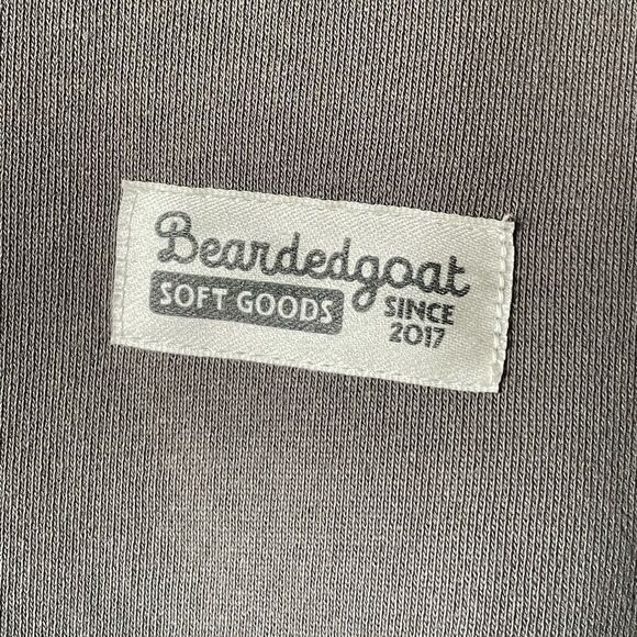 Beardedgoat Soft Goods Sage/Grey Men’s Pullover Fleece Lined Void Hoodie (XXL) - Picture 8 of 12
